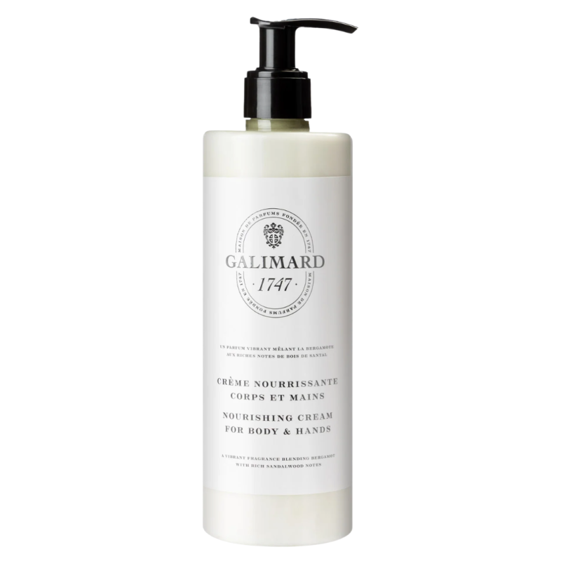 Dispenser hotelier crema de corp si maini, Galimard 1747, 380 ml