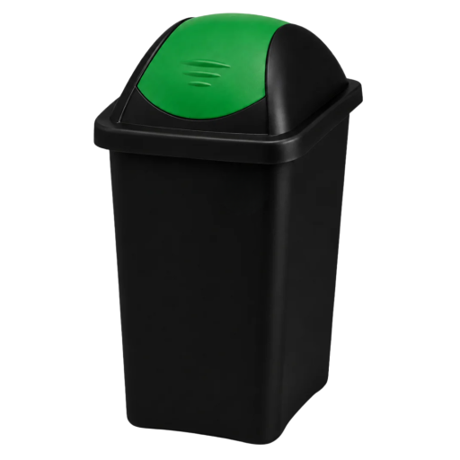 Cos gunoi colectare selectiva Multipat, 30 litri, verde