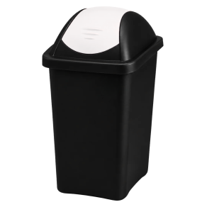 Cos gunoi colectare selectiva Multipat, 60 litri, alb