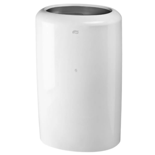 Cos gunoi Tork alb, plastic ABS - 50 litri