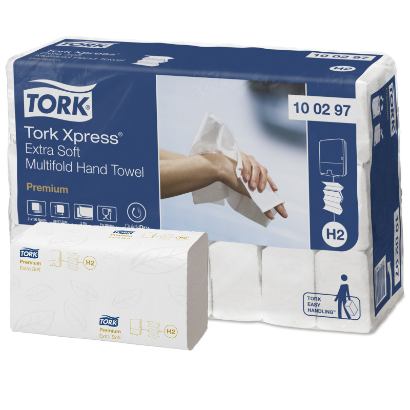Servetele hartie Express Soft Tork Premium albe