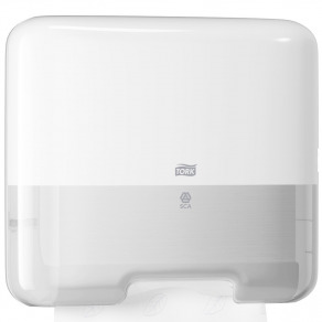 Dispenser prosoape pliate mic Tork alb