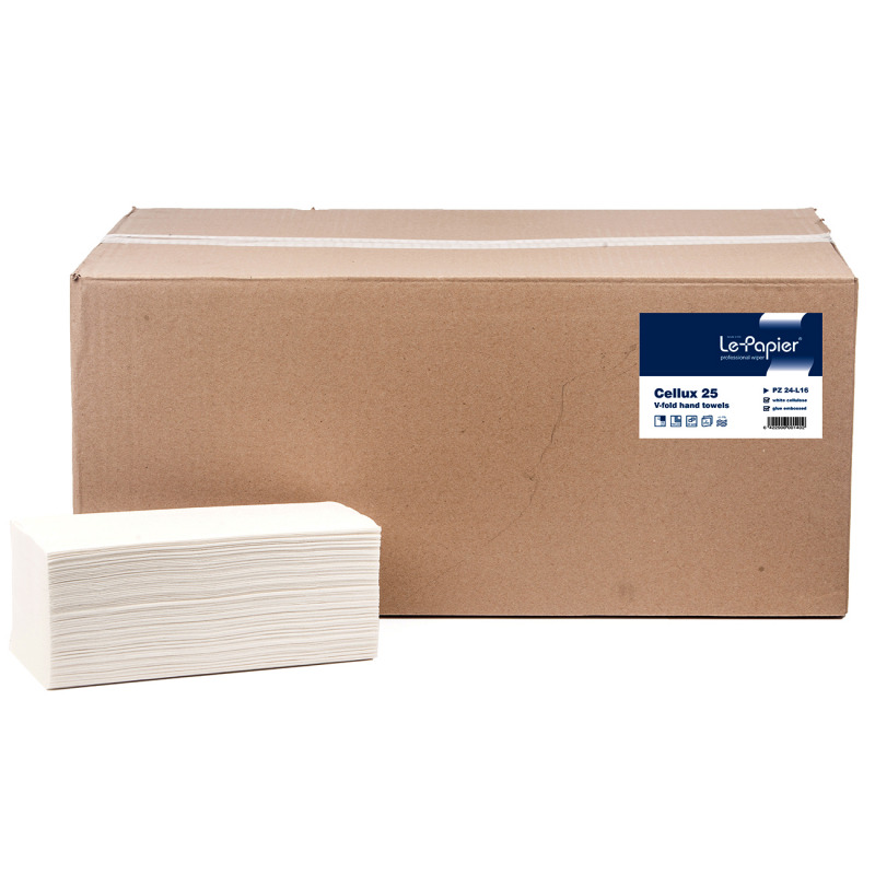 Prosoape de hartie pliate Le Papier albe Prosoape de hartie pliate Le Papier albe