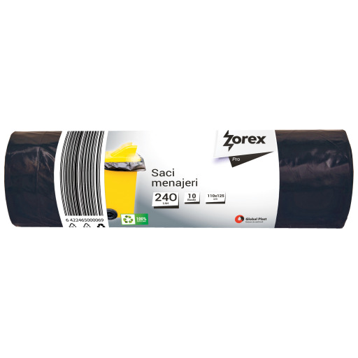 Saci menajeri 240 litri L D P E 