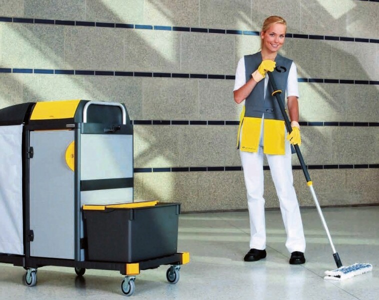 Imagine Cărucioare de curățenie profesionale – pentru eficientizarea muncii