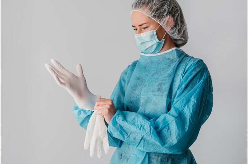 Imagine Halatele de unică folosință și importanța lor în respectarea normelor de igienă dintr-un spital