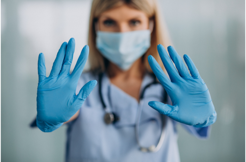 Imagine Mănuși medicale de unică folosință: diferențe între latex, nitril și vinil