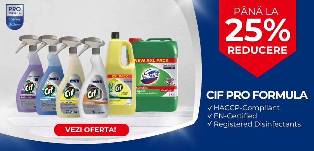 Pana la 25% la produsele Pro Formula